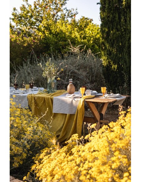 Chemin de table Filo en coton 