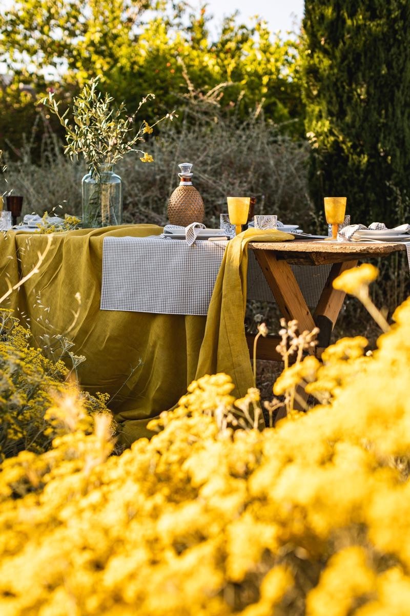 Chemin de table Filo en coton 