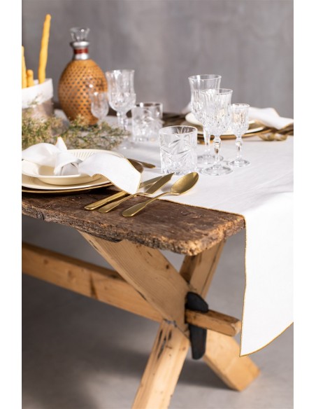 Stain Resistant Linen Runner