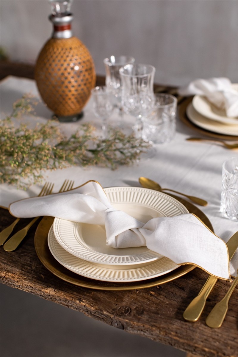 Stain Resistant Linen Runner