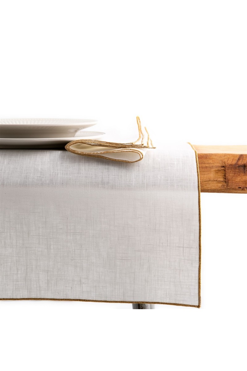 Stain Resistant Linen Runner