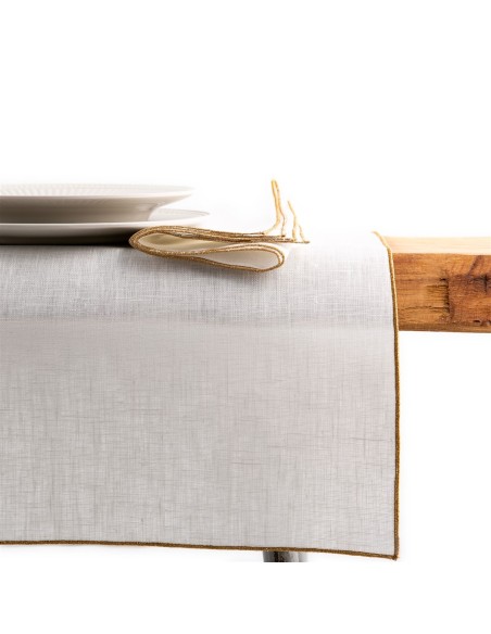 Stain Resistant Linen Runner