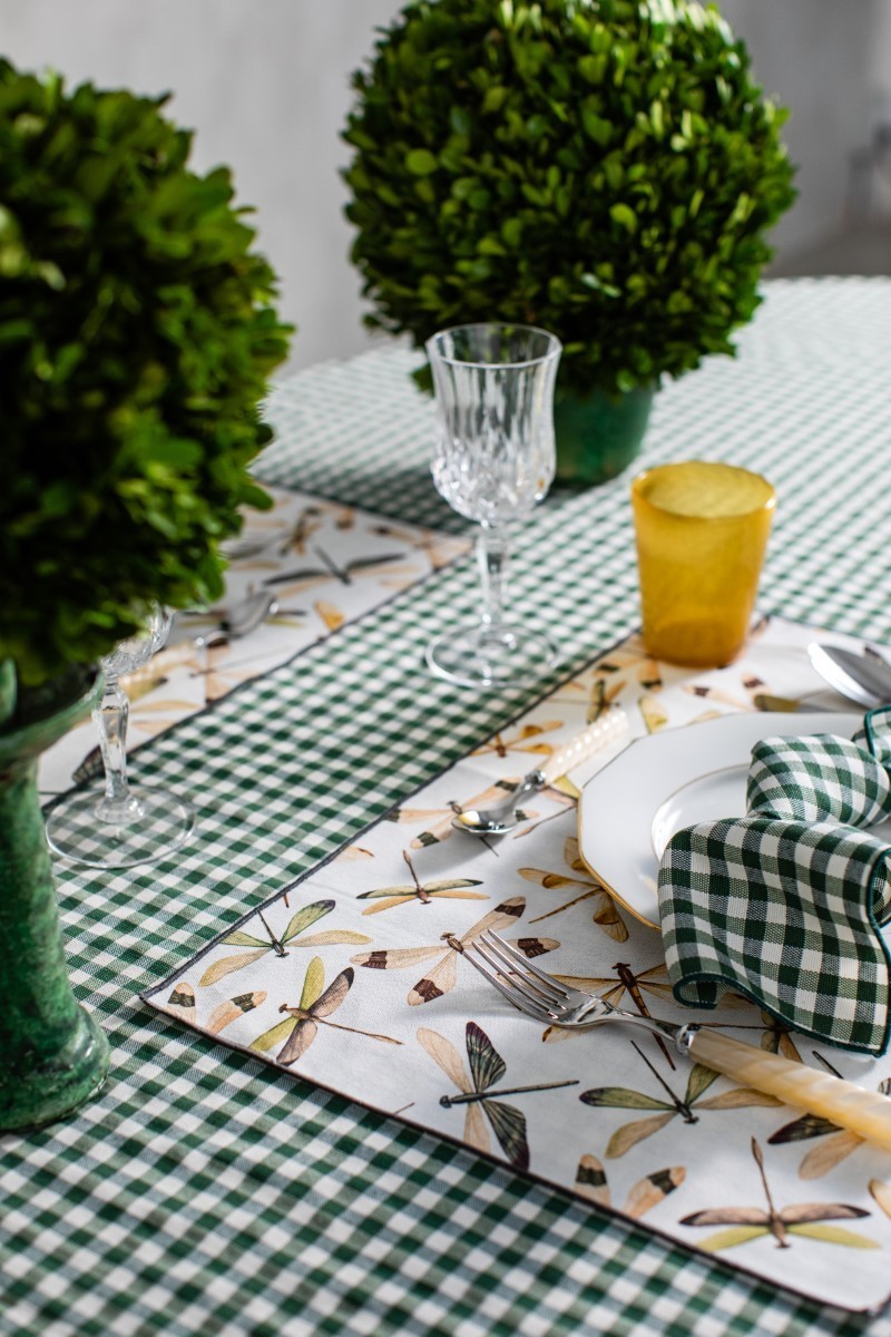 Placemat in Stain Resistant Cotton Filo