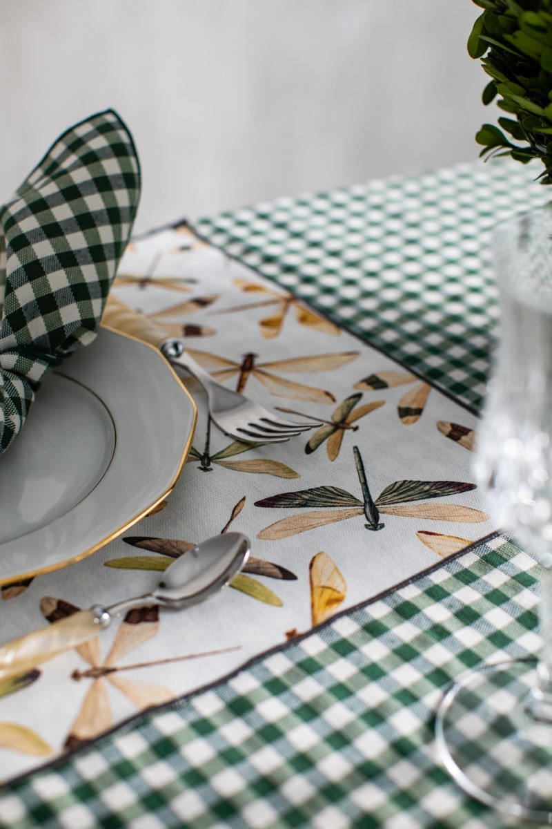 Placemat in Stain Resistant Cotton Filo