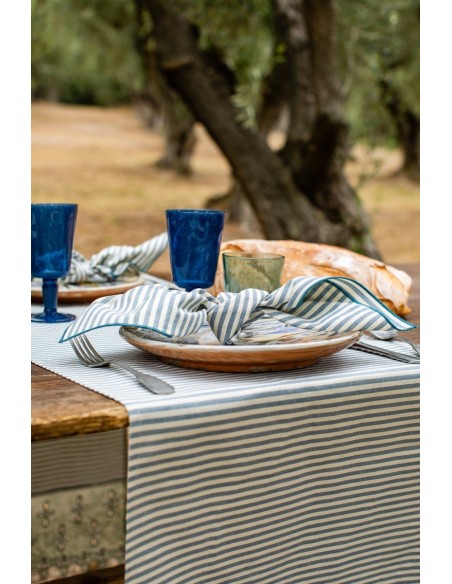 Amalfi Runner in Stain Resistant Cotton