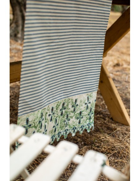 Amalfi Runner in Stain Resistant Cotton