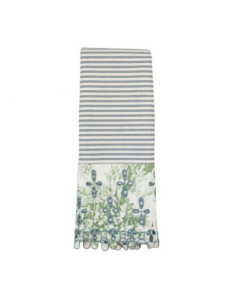 Chemin de table Amalfi en cotton enduit