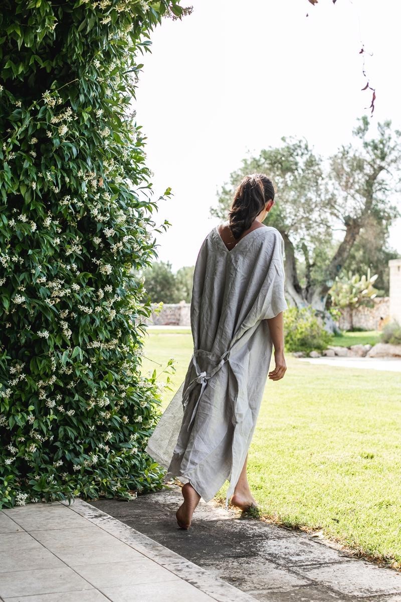 Linen Filo Bathrobe