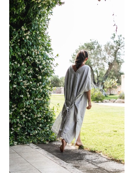 Linen Filo Bathrobe