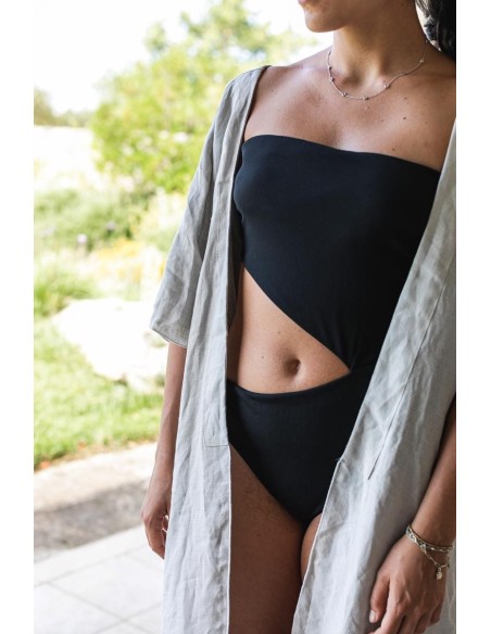 Linen Filo Bathrobe