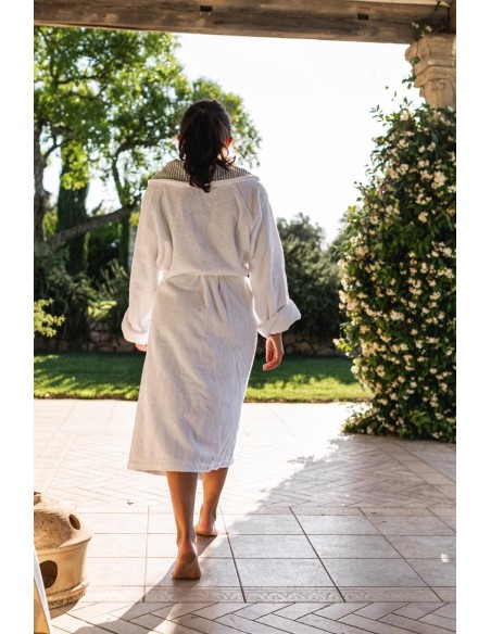 Peignoir Bauhaus en coton