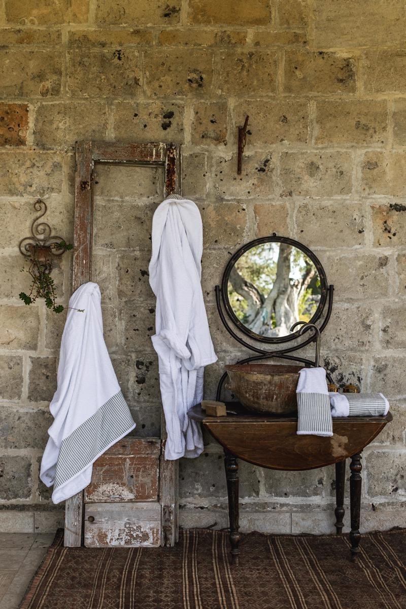 Peignoir Bauhaus en coton