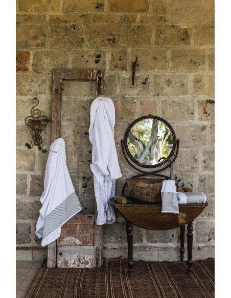 Peignoir Bauhaus en coton