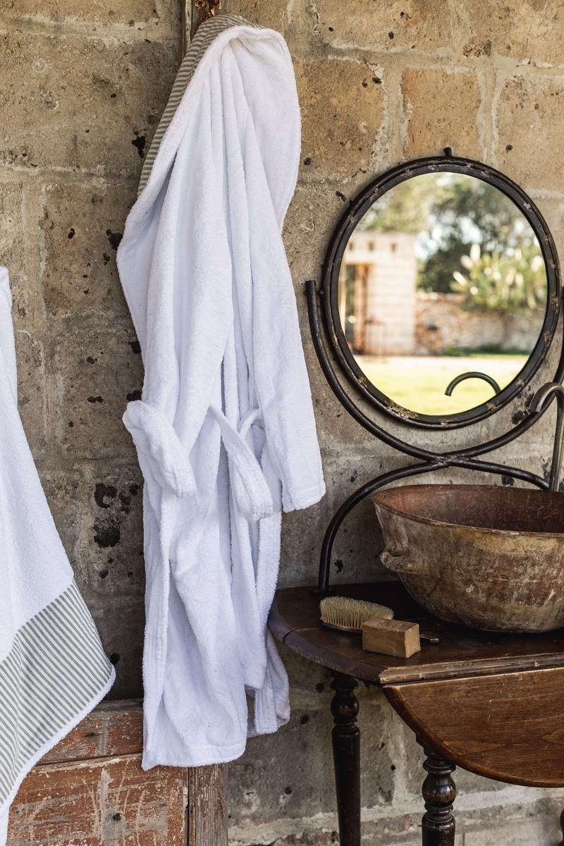 Peignoir Bauhaus en coton