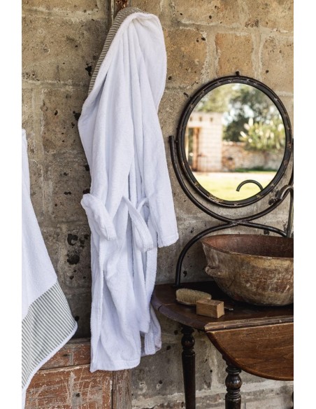 Peignoir Bauhaus en coton