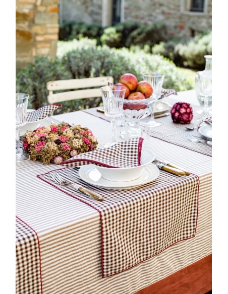 Placemat in Stain Resistant Cotton Filo