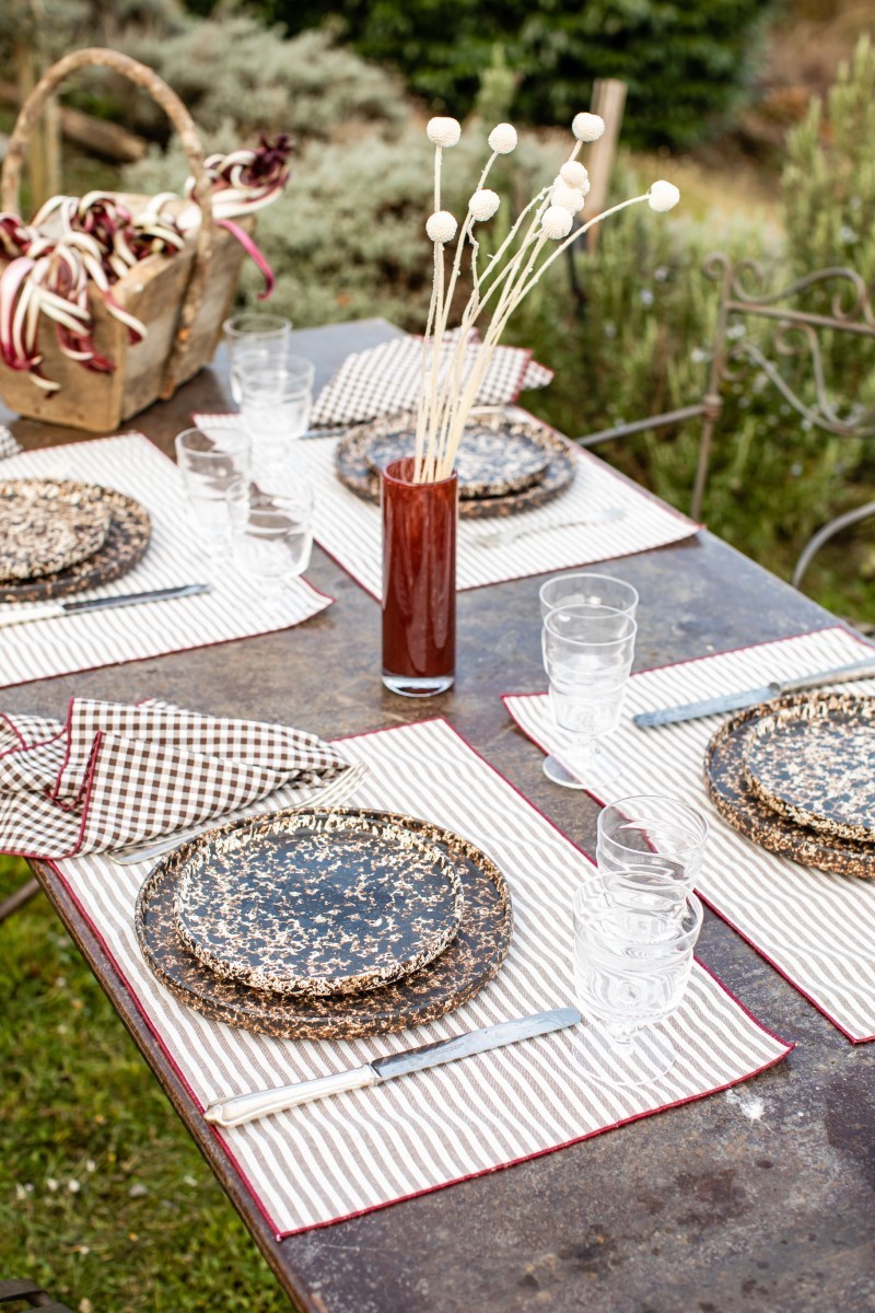 Set de table en coton antitache Filo