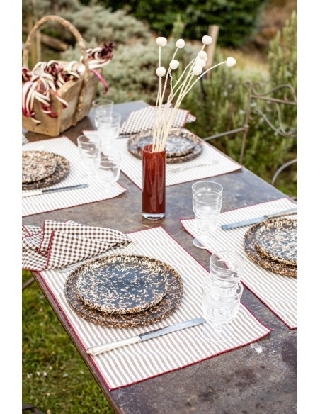 Placemat in Stain Resistant Cotton Filo