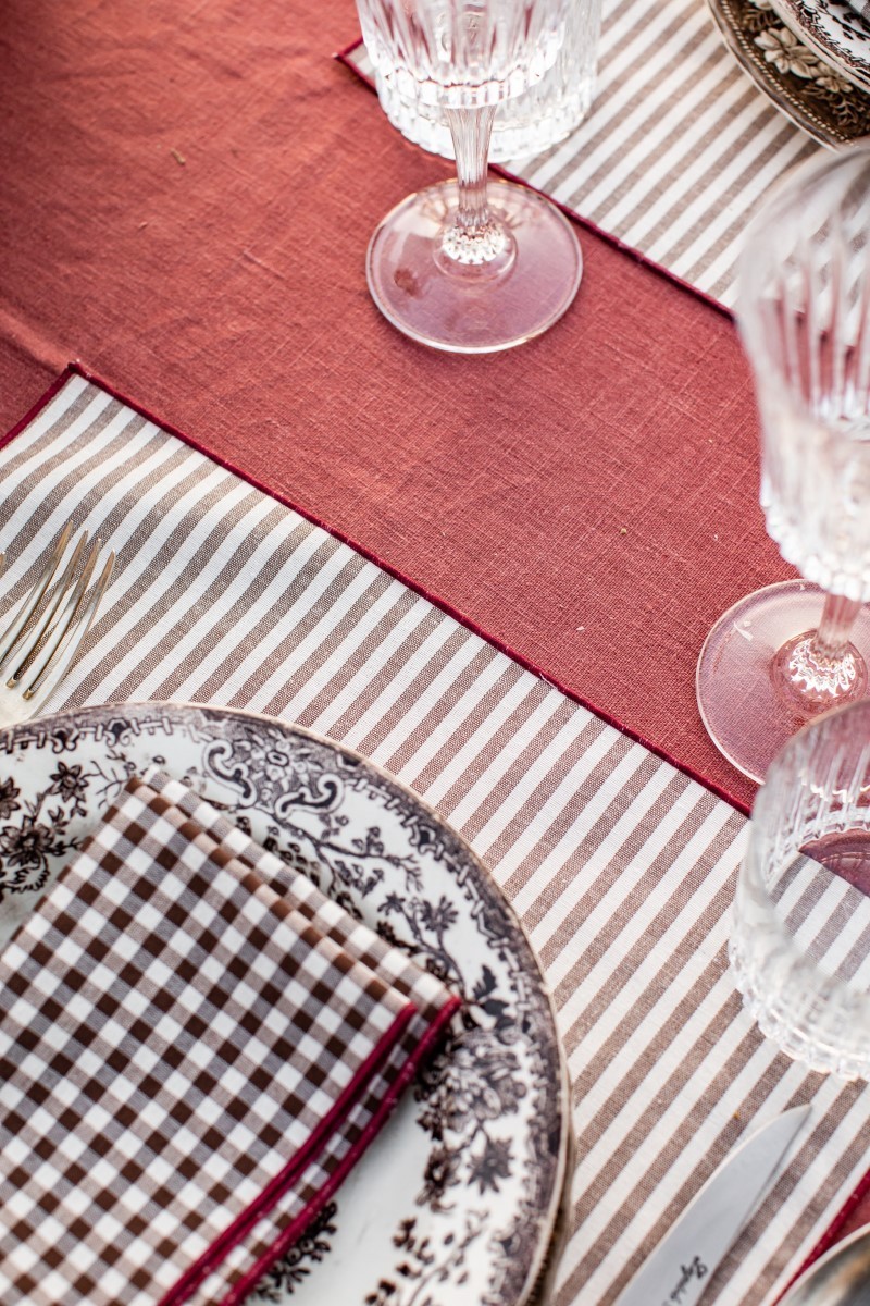 Set de table en coton antitache Filo