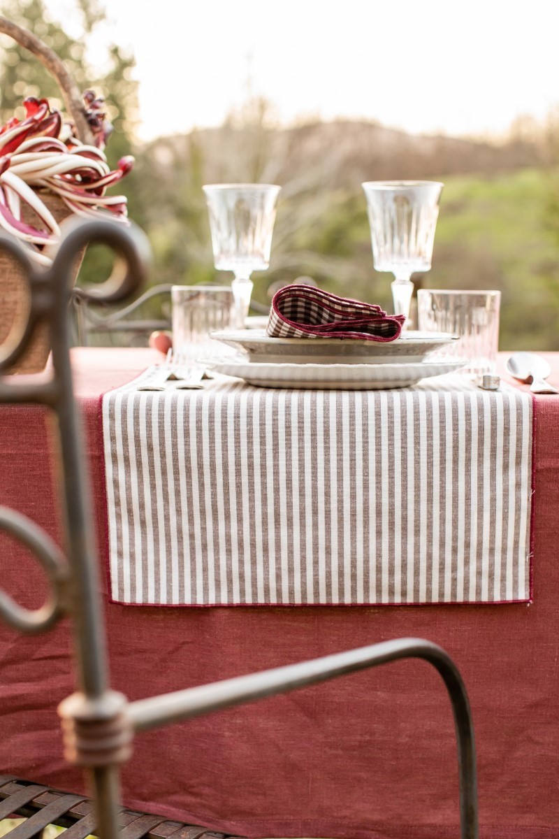 Placemat in Stain Resistant Cotton Filo