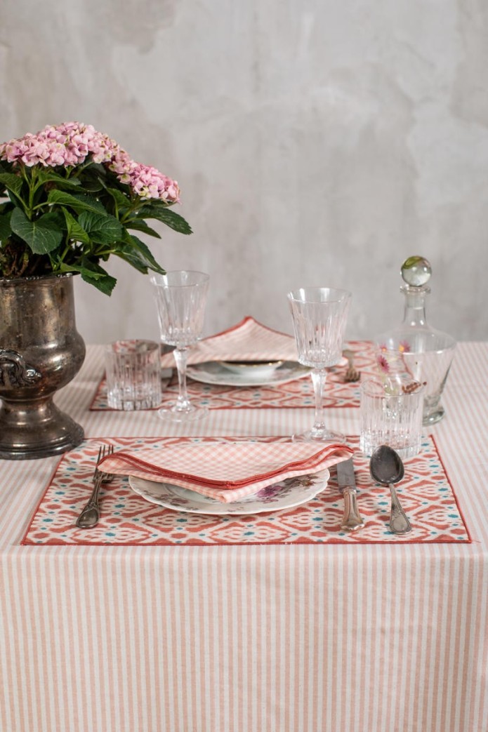 Set de table en coton antitache Filo 2