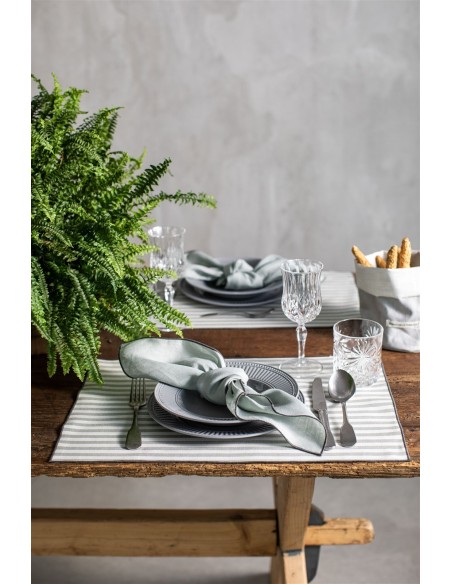 Placemat in Stain Resistant Cotton Filo