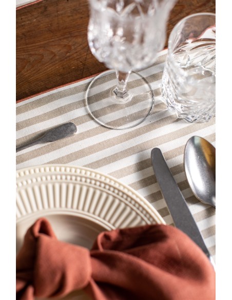Placemat in Stain Resistant Cotton Filo