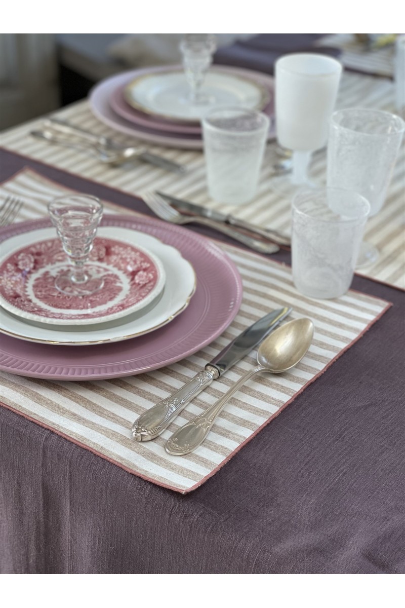 Set de table en coton antitache Filo