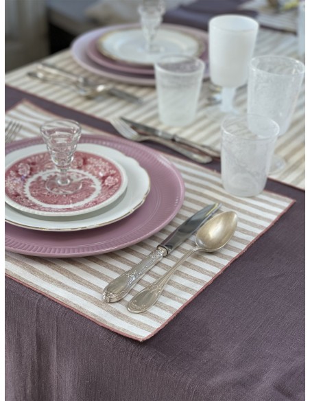 Placemat in Stain Resistant Cotton Filo
