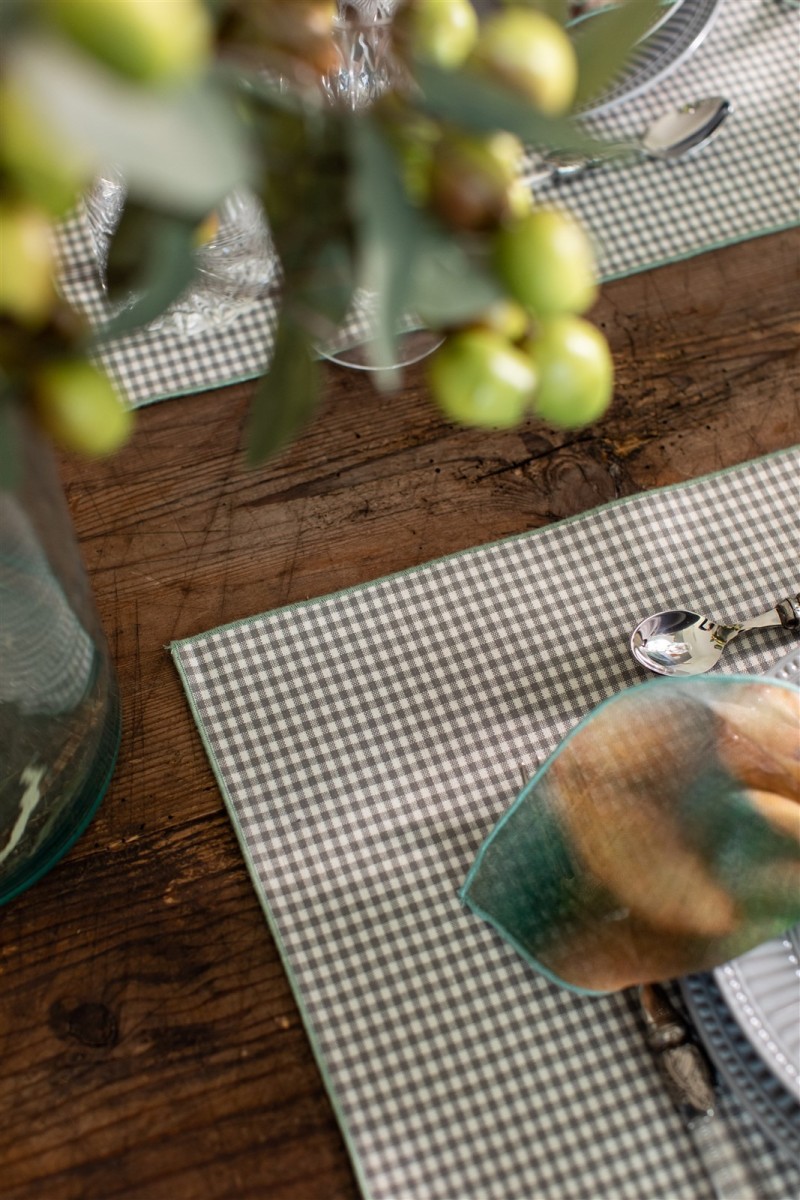 Set de table en coton antitache Filo