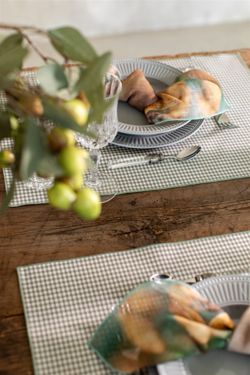 Placemat in Stain Resistant Cotton Filo