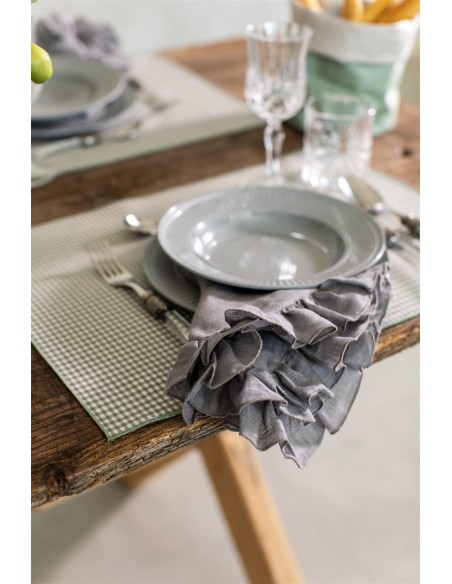 Placemat in Stain Resistant Cotton Filo