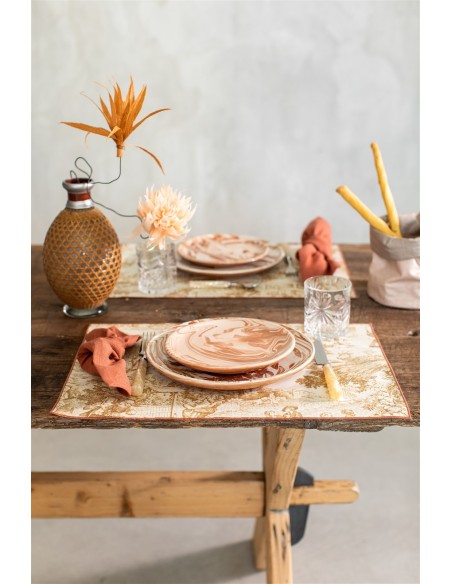 Placemat in Stain Resistant Cotton Filo