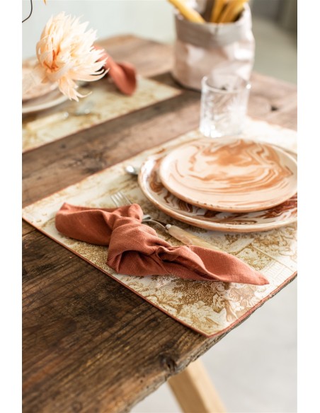 Placemat in Stain Resistant Cotton Filo