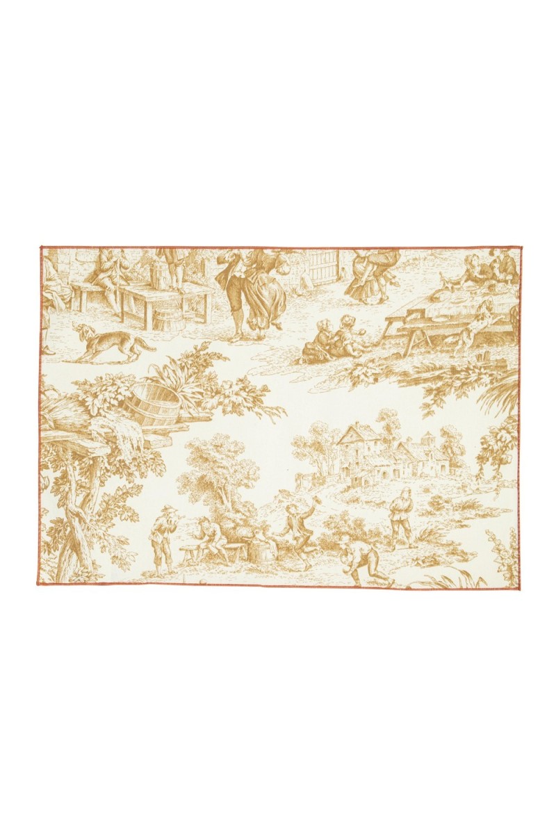 Placemat in Stain Resistant Cotton Filo