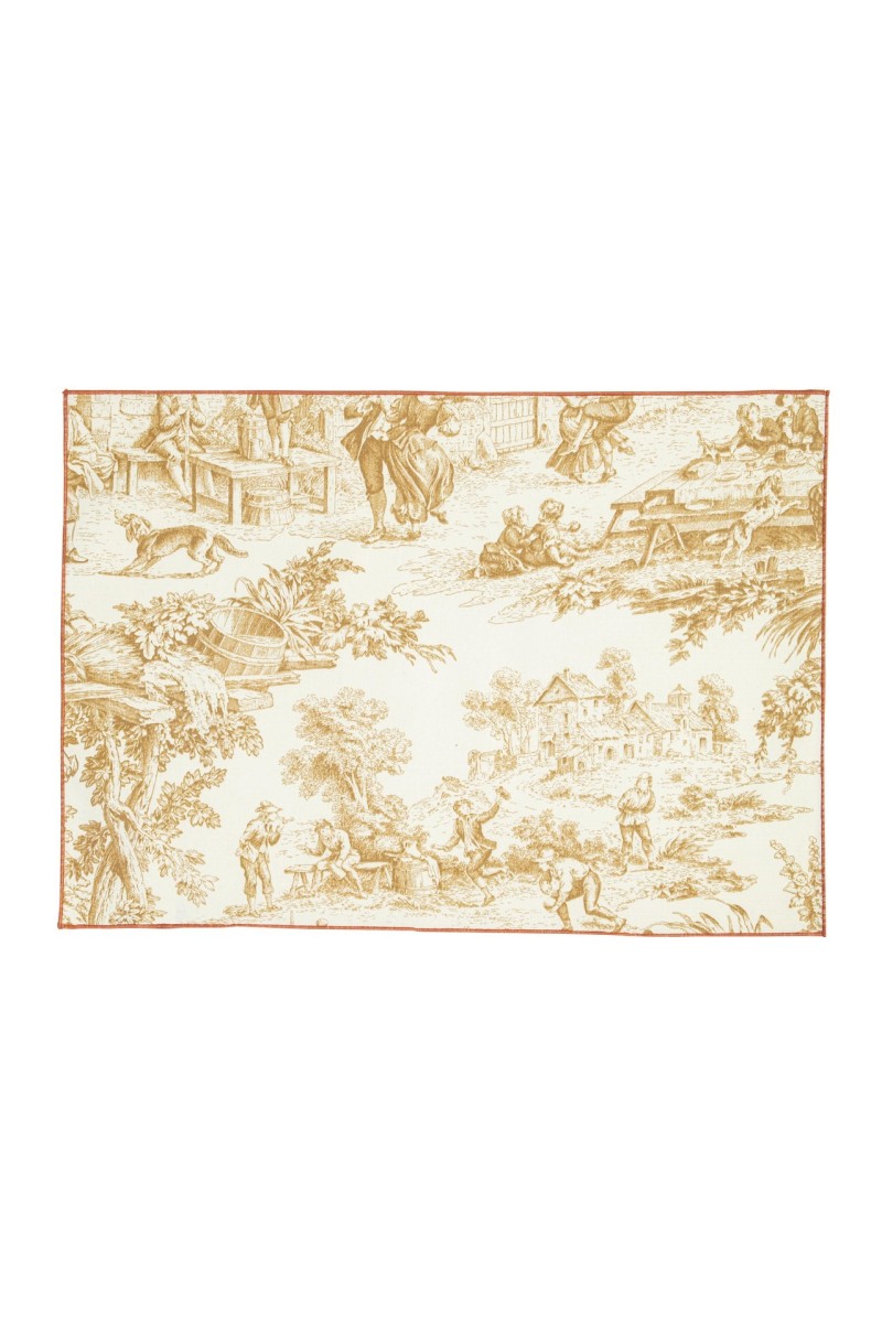 Placemat in Stain Resistant Cotton Filo