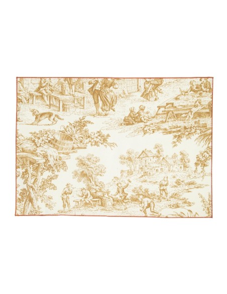 Placemat in Stain Resistant Cotton Filo
