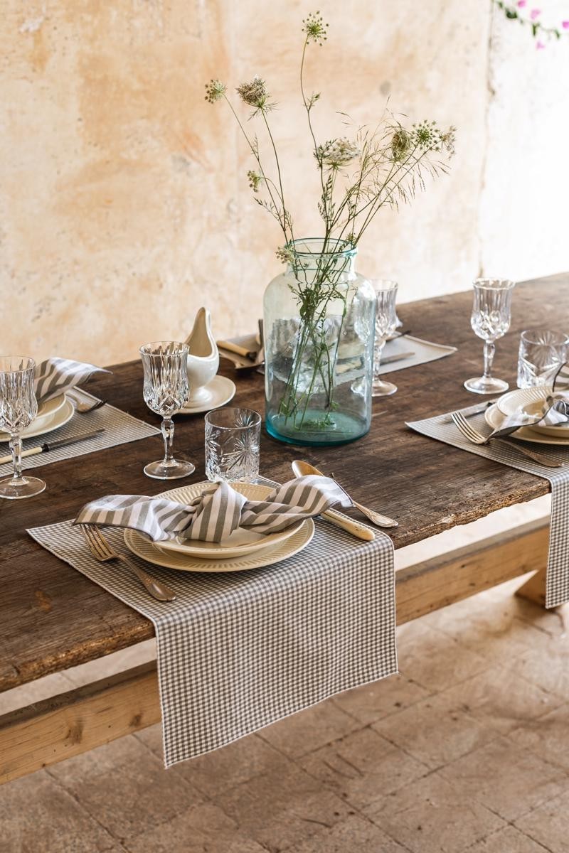 Set de table en coton antitache Filo