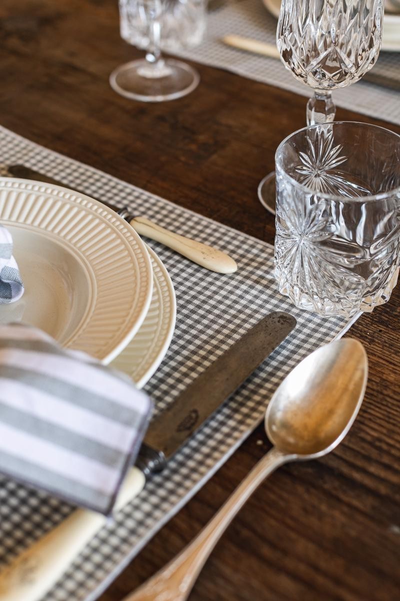 Placemat in Stain Resistant Cotton Filo