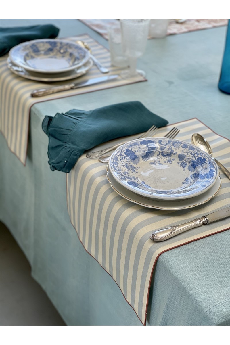 Placemat in Stain Resistant Cotton Filo