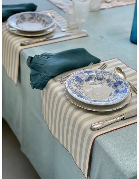 Placemat in Stain Resistant Cotton Filo