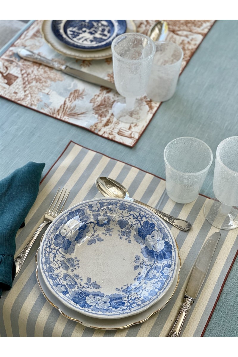 Placemat in Stain Resistant Cotton Filo