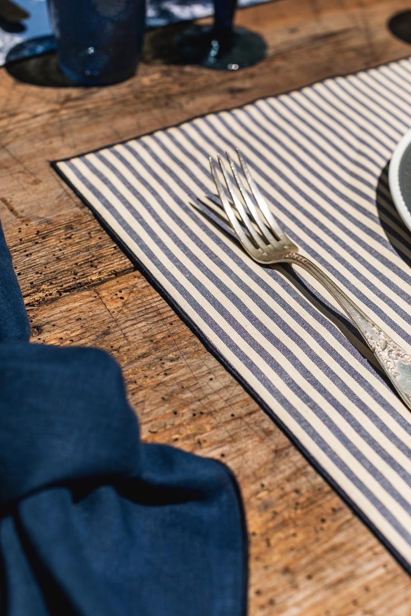 Placemat in Stain Resistant Cotton Filo