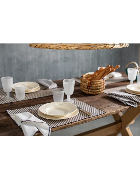 Placemat in Stain Resistant Cotton Filo