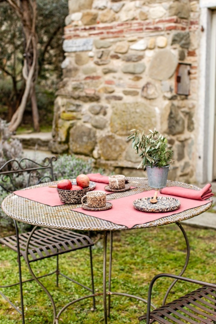 Linen Placemat Stain Resistant Filo 2