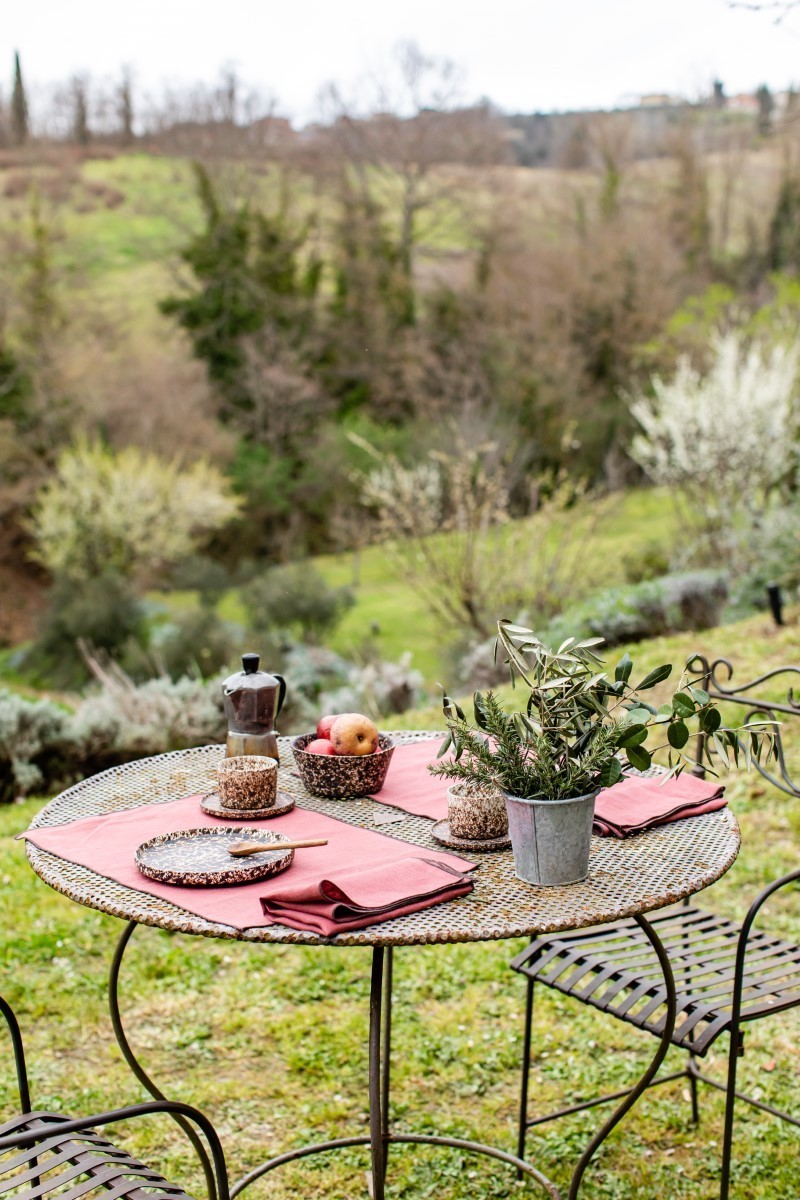 Set de table en lin enduit Filo