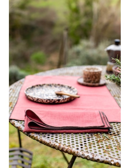 Set de table en lin enduit Filo