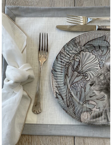 Bauhaus Placemat in Stain Resistant Linen