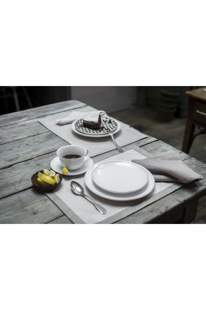 Set de table Bauhaus en lin enduit