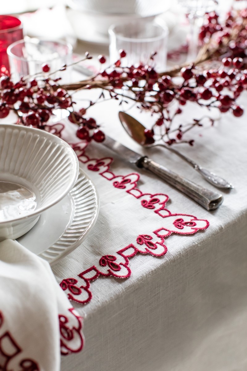 Set de table Amalfi en lin antitache